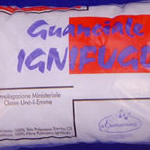 GUANCIALE IGNIFUGO OMOLOGATO E CERTIFICATO IN CLASSE 1 IM